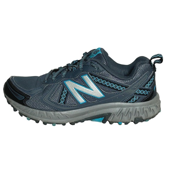 New Balance Shoes - New Balance Womens 410v5 Trail Running Shoes Dark Gray Teal Size 7.5